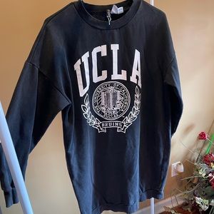 UCLA Oversized Acid Wash Sweatshirt